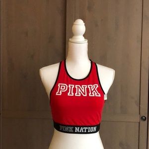 NWT PINK sports bra